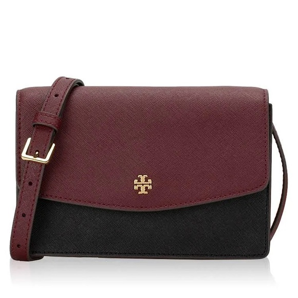 NEW Tory Burch Emerson Color-Block Mini Shoulder Bag - Picture 1 of 8